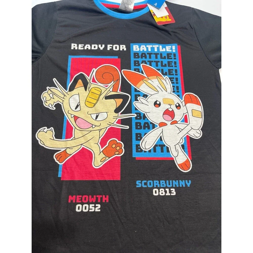 Pokemon Boy's Short Sleeve Pajama Set Size 12 New With Tags